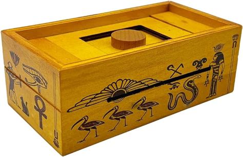 metal puzzle box egyptian puzzle|Project Genius Pharaoh's Tomb Classic Wooden .